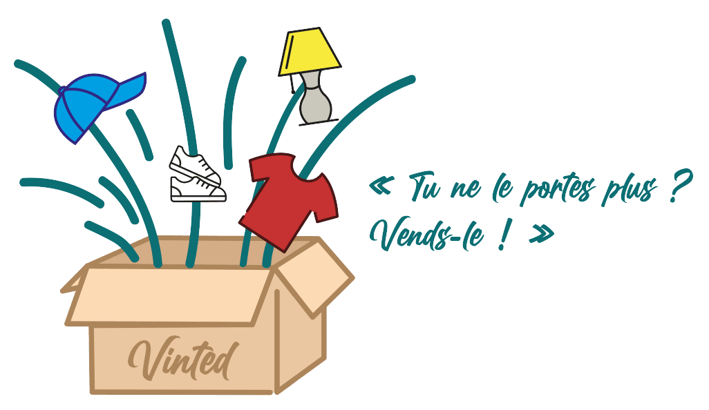 logo revisité Vinted